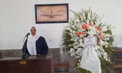 نماینده زرتشتیان در مراسم خاکسپاری موبد مهربان فیر...